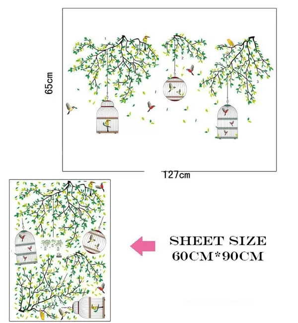 Beautiful Animals Birds Home Decoration